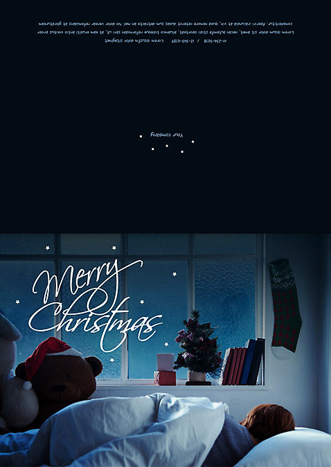 템플릿 기념일 인형 크리스마스 카드템플릿 창문 양말 크리스마스카드 한명 사람 뒷모습 책 눕기 크리스마스트리 이불 잠 AI_파일형식 이미지템플릿 1 뷰포인트 침구 모션 카드_감사 이벤트 파일형식 벡터