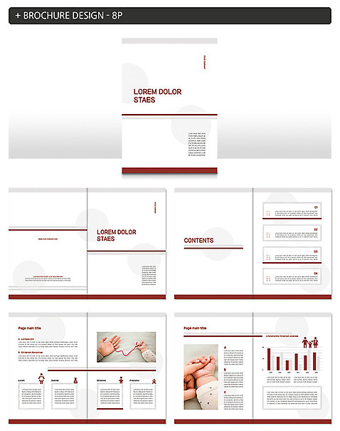 템플릿 손 ZIP 선 손가락 그래프 사람모양 사람 팜플렛 성인 신체부위 빨간색 아기 잡기 실 연결 인디자인 INDD 이미지템플릿 모양 컬러 모션 파일형식