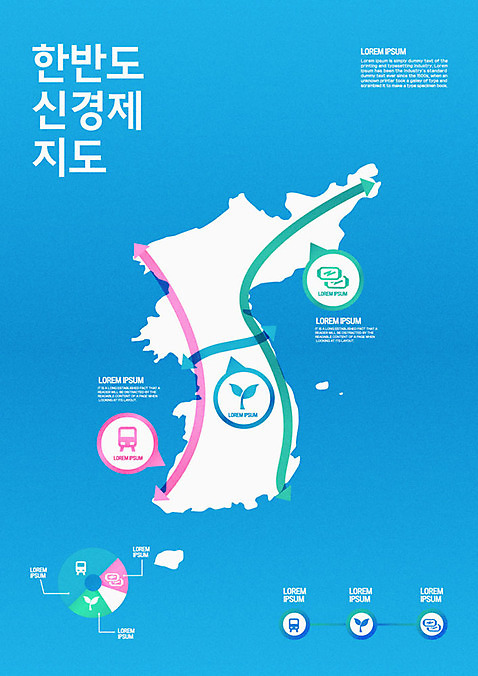 산업 포스터 화살표 교통 일러스트 그래프 사람없음 평화 인포그래픽 에너지 사회이슈 생태계 교류 한반도 신경제지도 환동해경제벨트 접경지역경제벨트 환서해경제벨트 AI_파일형식 국내일러스트 컨셉 파일형식 벡터 경제벨트