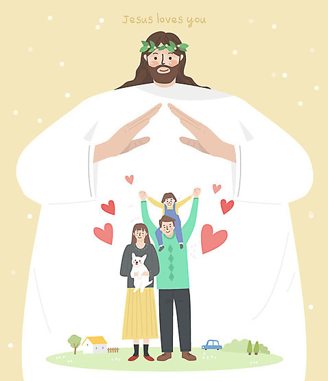 전신 여자 남자 기독교 종교 어린이 일러스트 가정 가족 안기 자동차 지붕 주택 사랑 사람 여러명 상반신 성인 교회 평화 봄 하트 예수 하나님 강아지 보호 초원_자연 AI_파일형식 국내일러스트 모양 계절 감정 육상교통 다수 컨셉 관계 종교건축 모션 건물 반려동물 신_종교 개 파일형식 벡터