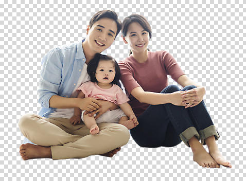 전신 편집이미지 응시 여자 남자 행복 가족 안기 사랑 사람 앉기 성인 앞모습 세명 30대 화목 한국인 육아 아기 PNG 편집소스 미소_표정 시선 감정 뷰포인트 컨셉 관계 모션 표정 동양인 장년 파일형식