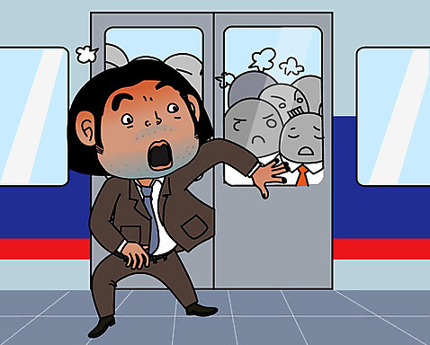 남자 일러스트 대중교통 여러명 성인 비즈니스라이프 놀람 비즈니스맨 전철 출퇴근 지옥철 성인남자만 AI_파일형식 국내일러스트 라이프스타일 감정 육상교통 교통수단 다수 비즈니스 표정 사람 직장인 남자만 성인만 파일형식 벡터
