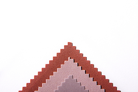 포토 JPG 스튜디오촬영 분홍색 프레임 실내 근접촬영 사람없음 하이앵글 견본 직물 천 배열 원료 흰배경 겹침 원단샘플 플랫레이 국내포토 뷰포인트 컬러 백그라운드 내부 흰색 플랫 파일형식