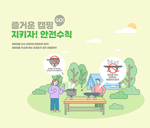 전신 나무 여자 남자 허리손 일러스트 텐트 경고 요리 서기 손짓 성인 타이포그라피 두명 초록색 태양 캠핑 금지 풀_식물 냄비 캠핑장 버너 안전수칙 불판 나무탁자 주의사항 성인만 AI_파일형식 구름_자연 국내일러스트 자연요소 식물 문자 컬러 포즈 모션 탁자 레저 캠핑도구 주의 안전 사람 솥 파일형식 벡터