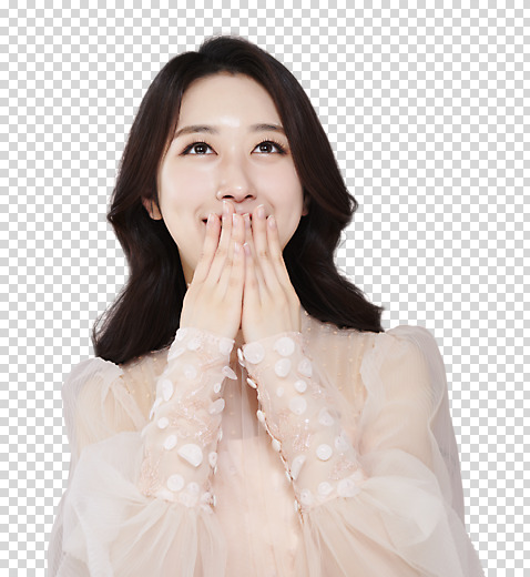 편집 편집이미지 응시 여자 생각 상상 한명 웃음 누끼 상반신 20대 성인 한국인 올려보기 입가림 PNG 의료성형뷰티 성인여자한명만 편집소스 미소_표정 1 시선 모션 표정 사람 동양인 청년 가림 여자한명만 성인여자만 파일형식
