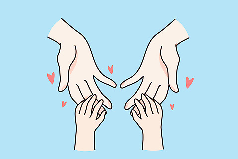 모양 감정 컨셉 모션 사람 생활 신체부위 파란색 파일형식 손잡기 하늘색 JPG 해외이미지 손 잡기 돌봄 사랑 보호 라이프스타일 하트 해외일러스트 일러스트 이미지허브