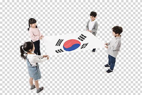 전신 편집이미지 여학생 여자 남자 어린이라이프 초등학생 어린이 남학생 서기 들기 누끼 사람 소년 여러명 옆모습 친구 하이앵글 태극기 삼일절 PNG 애국심 광복절 어린이만 편집소스 미소_표정 소녀_어린이 학생 라이프스타일 뷰포인트 다수 관계 모션 표정 공휴일 국기 국경일 파일형식