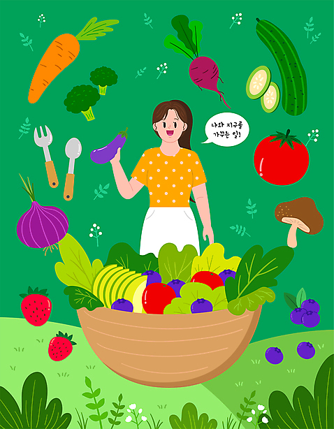 여자 포크 말풍선 토마토 일러스트 딸기 가지 오이 한명 들기 상반신 성인 초록색 숟가락 버섯 당근 샐러드 브로콜리 블루베리 채식 적양파 채식주의자 적환무 성인여자한명만 비건 비건음식 AI_파일형식 국내일러스트 1 식기 음식 컬러 채소 과일 모션 양파 뿌리채소 수저 사람 무 여자한명만 성인여자만 파일형식 벡터