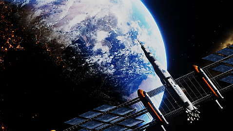 지구 과학 사람없음 우주 행성 인공위성 우주선 4K MOV 해외동영상 클립영상 통신 동영상 파일형식