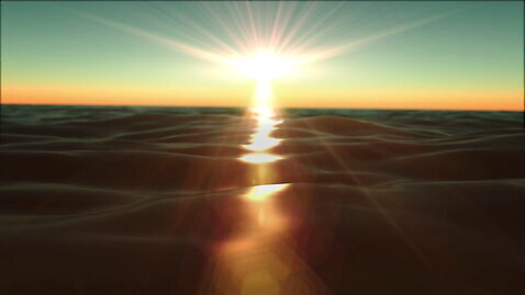 물결 파도 바다 백그라운드 자연 사람없음 햇빛 태양 반사 일출 일몰 수평선 4K MOV 해외동영상 슬로모션 클립영상 자연요소 촬영기법 노을 생태계 동영상 파일형식