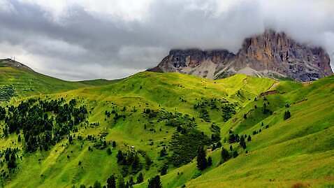 유럽 여행 자연 산 풍경 사람없음 야외 이탈리아 알프스 4K 타임랩스 MP4 해외동영상 클립영상 나라 촬영기법 생태계 동영상 파일형식