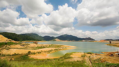 구름 호수 자연 하늘 풍경 사람없음 물 4K 타임랩스 MOV 해외동영상 클립영상 자연요소 촬영기법 생태계 동영상 파일형식
