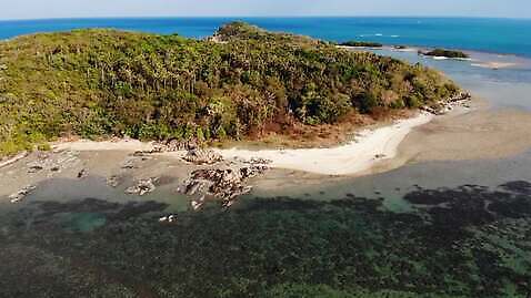 바다 섬 자연 사람없음 야외 항공촬영 4K MP4 해외동영상 클립영상 뷰포인트 생태계 동영상 파일형식