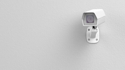 벽 안전 사람없음 건물 3D 카메라 장비 보안 감시 시스템 캠코더 4K MOV 해외동영상 클립영상 건축물 전자제품 디지털합성 동영상 파일형식