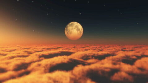 구름 백그라운드 자연 하늘 비행기 풍경 사람없음 달 4K MOV 해외동영상 클립영상 자연요소 항공교통 대중교통 생태계 동영상 파일형식