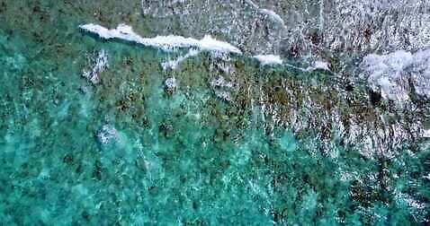 파도 바다 백그라운드 사람없음 4K MOV 해외동영상 클립영상 동영상 파일형식