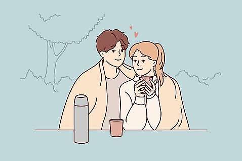 EPS 해외이미지 캐릭터 커플 공원 행복 커피 음료 컨셉 일러스트 관계 포옹 휴식 함께함 따뜻함 사랑 사람 앉기 야외 차_음료 소풍 기쁨 날짜 플랫 달콤 만화 그림 윤곽 돌봄 벡터 해외202309 해외일러스트 일러캐릭터 공공시설 감정 안기 모션 야외활동 맛 파일형식