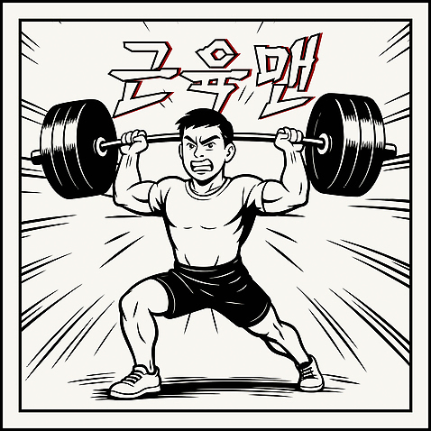 전신 남자 일러스트 한명 들기 성인 운동복 역기 만화 보디빌딩 복고 근육질 성인남자한명만 무릎구부리기 AI_파일형식 국내일러스트 1 옷 포즈 모션 근육 사람 헬스 몸매 남자한명만 성인남자만 파일형식 벡터
