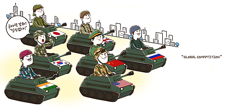 직업 유럽 아시아 다수 컨셉 유니폼 북아메리카 모션 사람 국군 파일형식 영국 인도_나라 군복 군인 탱크 한국 일본 미국 중국 러시아 공격 전쟁 적 세계 군대 PSD 일러스트 경쟁 글로벌 국내일러스트 여러명 남자