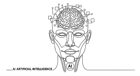 컨셉 전자제품 뇌 파일형식 벡터 AI_인공지능 두뇌 기술 디지털 일러스트 기계 자료 혁명 과학 실험 그래픽 디자인 정보 시스템 컴퓨터 상상력 알고리즘 AI_파일형식 국내일러스트
