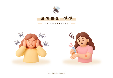 계절 감정 의학 사람 라이프 신체부위 3D 감각 해충 벌레 디지털합성 생태계 증상 파일형식 모기 여름_계절 여자 고민 피부 가려움 불편함 자연 일상 건강 예방 치료 PSD 편집이미지 편집3D