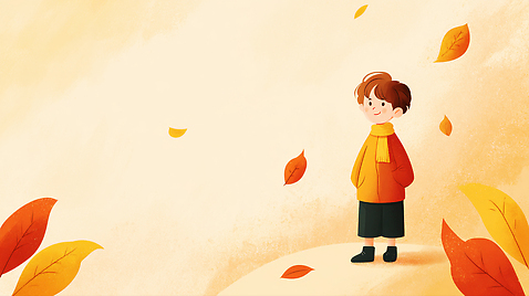 JPG 무료이미지 여유 어린이 컬러 낙엽 일러스트 자연 바람 따뜻함 웃음 풍경 소년 환경 자유 가을 신선 만화 순수 우울감 아기자기 국내일러스트 AI일러스트 AI콘텐츠 자연요소 계절 남자 감정 컨셉 잎 날씨 표정 사람 생태계 파일형식 무료콘텐츠