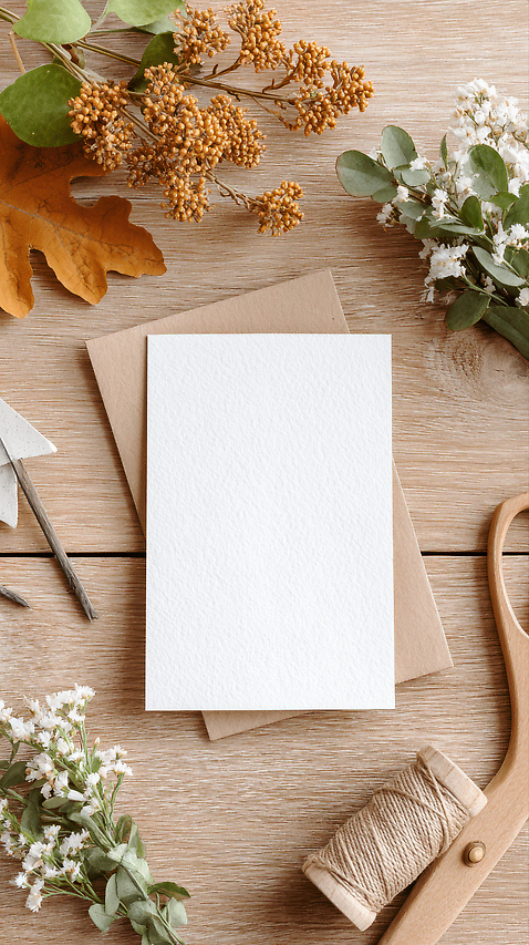 JPG 무료이미지 편집이미지 꽃 리본 프로포즈 포장 자연 탁자 나뭇잎 가을 편지지 오브젝트 수공예 편집실사 AI포토 AI콘텐츠 식물 계절 가구 잎 공예 편지 CG 생태계 파일형식 무료콘텐츠