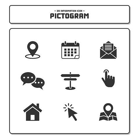 아이콘 기호 디자인 상징 통신 주택 알림판 대화 그래픽 픽토그램 정보 달력 이메일 배열 정리 위치 클릭 편리함 사용자 2D아이콘 AI파일 문자 컨셉 말하기 건물 파일형식 벡터