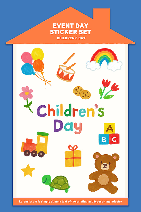 PSD 디자인 기념일 꽃 예술 컬러 스티커 일러스트 선물 장식 장난감 파티 곰인형 색칠 어린이날 즐거움 기념품 풍선 상상력 창작 국내일러스트 식물 감정 인형 이벤트 오브젝트 파일형식