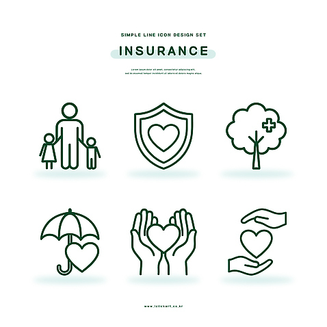 나무 아이콘 디자인 우산 의학 가족 건강 안전 심장 보호 라인아이콘 서비스 예방 보험 2D아이콘 AI파일 식물 컨셉 관계 장기_의학 파일형식 벡터