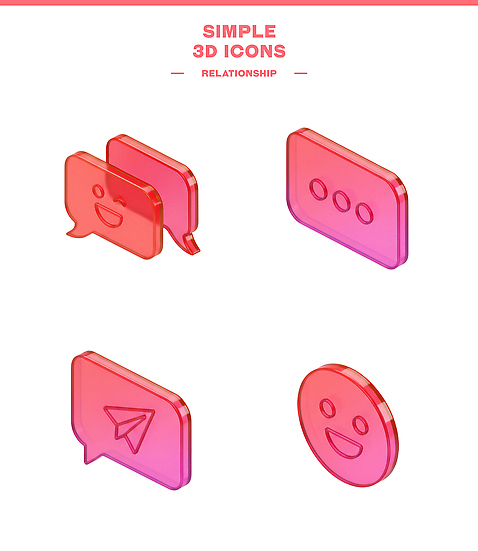 모양 PSD 아이콘 디자인 컬러 관계 표정 대화 그래픽 3D아이콘 메시지 심플 소통 소셜미디어 디지털아트 스타일 컨셉 말하기 파일형식