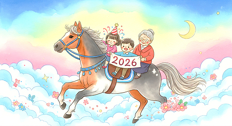 JPG 전통 명절 행복 할머니 어린이 연주 일러스트 가족 놀이 함께함 따뜻함 풍경 기쁨 축하 말_게임 즐거움 그림 색감 2026년 국내일러스트 AI일러스트 AI콘텐츠 여자 기념일 노년 감정 음악 컨셉 관계 사람 연도 파일형식