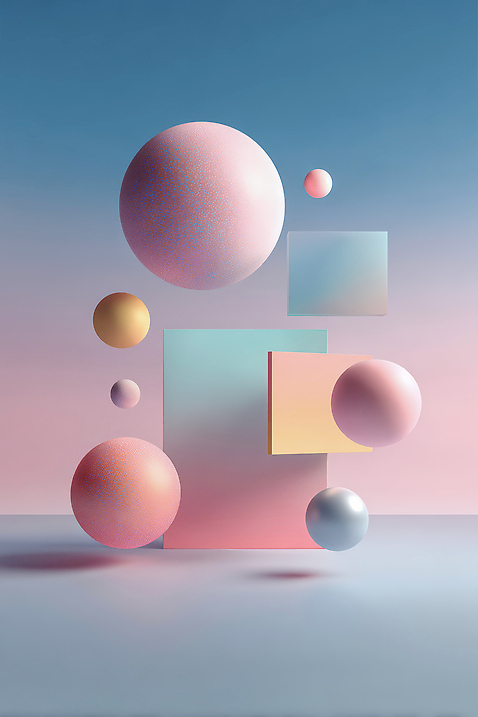 JPG 모양 편집이미지 디자인 컬러 백그라운드 추상 공중 원형 크기 모던 그림 부드러움 기하학 조화 구성 이미지편집 AI컴퓨터그래픽 AI콘텐츠 도형 무늬 감각 파일형식