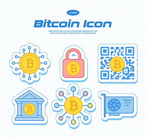 아이콘 돈 안전 금융 경제 파일형식 벡터 4차산업 가상화폐 블록체인 심볼 스테이블코인 QR코드 보안 자료 네트워크 기술 2D아이콘 AI파일