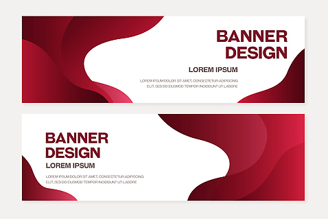 템플릿 디자인 배너 배너템플릿 패턴 곡선 그래픽 빨간색 매력적 알림 모던 소통 마케팅 웹디자인 스타일 AI파일 선 컬러 컨셉 무늬 파일형식 벡터