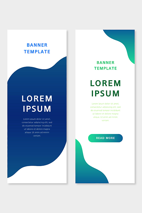 템플릿 디자인 배너 배너템플릿 컬러 모바일 추상 그래픽 초록색 파란색 웹 정보 모던 전달 조화 구성 내용 AI파일 무늬 인터넷 파일형식 벡터