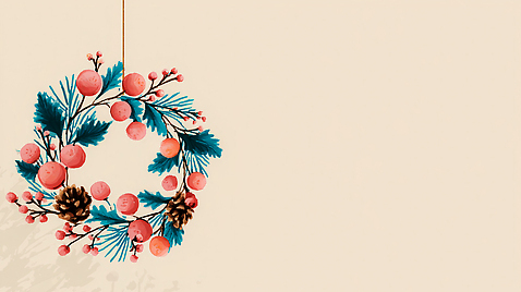 JPG 나무 계절 감정 컬러 크리스마스 겨울 일러스트 자연 나뭇잎 따뜻함 선물 장식 축제 화환 머리핀 구슬 오브젝트 조화 벽장식 국내일러스트 식물 기념일 꽃 잎 장신구 생태계 파일형식