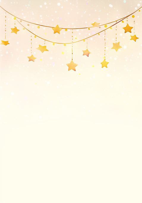 JPG 디자인 별 줄 컬러 백그라운드 크리스마스 겨울 일러스트 새해 이벤트 장식 여름 파티 축제 공간 축하 분위기 심플 가랜드 밝은색 국내일러스트 AI일러스트 AI콘텐츠 자연요소 계절 기념일 컨셉 파티용품 파일형식