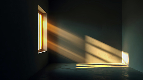 JPG 편집이미지 창문 조명 바닥 실내 그림자 건물 빛 햇빛 어둠 공간 방 광선 그늘 오후 편집실사 AI포토 AI콘텐츠 건축물 내부 태양 CG 파일형식