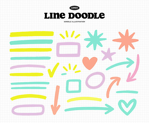 도형 디자인 화살표 별 예술 선 컬러 패턴 일러스트 그래픽 장식 사각형 다양 하트 원형 낙서 체크표시 손그림 드로잉 창작 국내일러스트 AI파일 자연요소 모양 다수 무늬 미술 확인 파일형식 벡터