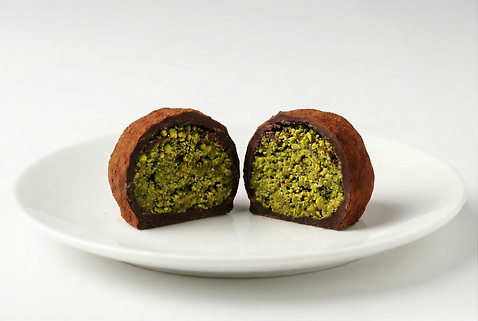 JPG 편집이미지 전통 음식 컬러 재료 디저트 요리 유행 과자 일본 중국 맛 녹차 속 편집실사 두바이초콜릿 AI포토 AI콘텐츠 두바이쫀득쿠키 아시아 컨셉 차_음료 CG 파일형식