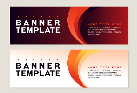 템플릿 배너 가로 세트 파일형식 벡터 디자인 그래픽 컬러 알림 마케팅 웹디자인 사용자 텍스트 AI파일 배너템플릿 가로배너 배너세트