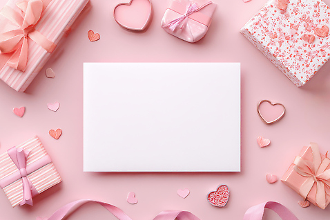 JPG 편집이미지 커플 기념일 분홍색 발렌타인데이 선물 사랑 장식 상자 파티 하트 축하 생일 화장지 테이프 이미지편집 AI컴퓨터그래픽 AI콘텐츠 모양 감정 컬러 컨셉 관계 데이이벤트 문구용품 이벤트 파일형식