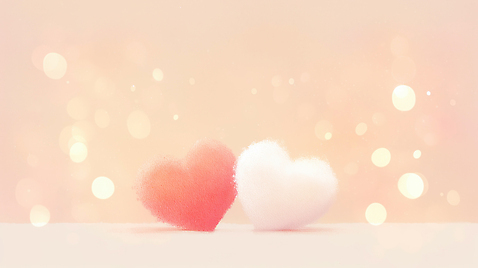 JPG 모양 커플 기념일 감정 상징 분홍색 백그라운드 일러스트 따뜻함 발렌타인데이 사랑 빨간색 빛 우정 기쁨 흰색 하트 표현 즐거움 부드러움 감성 조화 순간 국내일러스트 AI일러스트 AI콘텐츠 컬러 컨셉 관계 데이이벤트 이벤트 친구 감각 파일형식