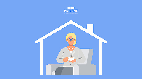 라이프스타일 여자 노년 문화 음식 의자 일러스트 가정 주택 따뜻함 대화 일상 생활 소파 식사 공간 시간 편안함 거주 국내일러스트 AI파일 가구 말하기 사람 성인 건물 라이프 감각 파일형식 벡터