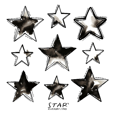 모양 PSD 디자인 감정 별 백그라운드 패턴 일러스트 검은색 회색 다양 표현 플랫 크기 배열 그림 단순화된 국내일러스트 자연요소 컬러 다수 무늬 파일형식