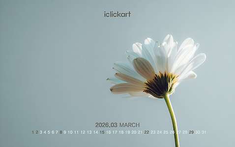 JPG 월페이퍼 바탕화면 3월 날짜 파일형식