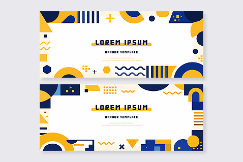 도형 템플릿 디자인 배너 배너템플릿 컬러 추상 그래픽 컴퓨터 배열 언론 창의성 AI파일 무늬 전자제품 파일형식 벡터