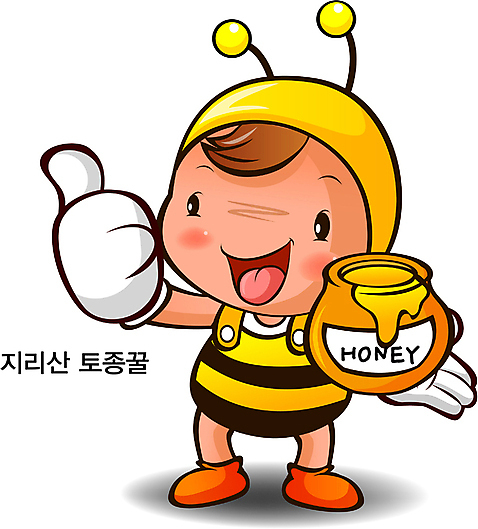 EPS 동물 캐릭터 음식 동물캐릭터 곤충 절지류 일러스트 홍보캐릭터 애니멀프린트 의인화 사람없음 벌_곤충 알림 특산물 음식캐릭터 곤충캐릭터 꿀 특산물캐릭터 일러캐릭터 파일형식 벡터