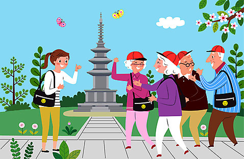 여자 할아버지 노년 남자 꽃 길 할머니 나비 일러스트 사람 여러명 성인 관광지 탑 교사 석가탑 역사교육 역사탐방 탐방 노인유치원 AI_파일형식 구름_자연 국내일러스트 자연요소 식물 직업 건축물 교육 여행 다수 곤충 역사 석탑 불국사 파일형식 벡터